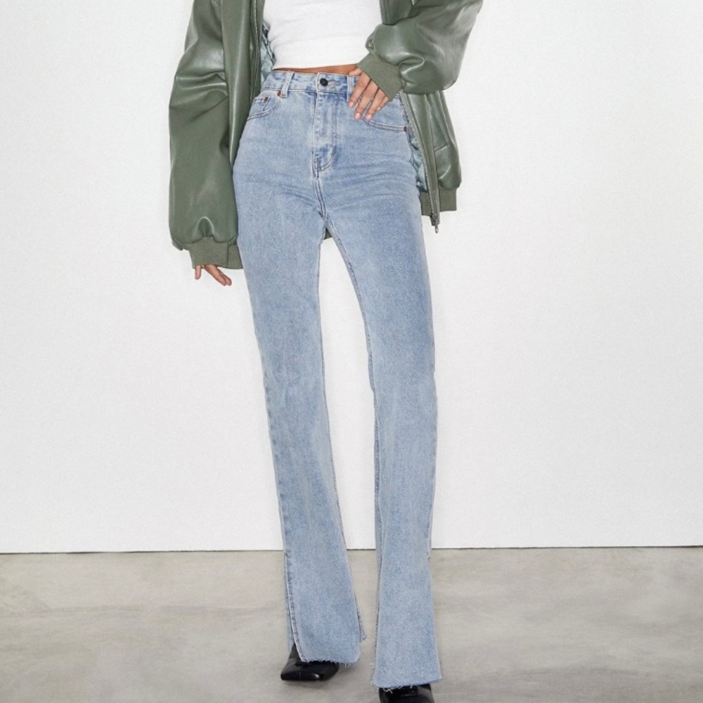 MotelRocks Split Booting Jean